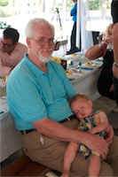 Pic of Pop pop and Honor at wedding 